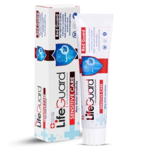 خمیر دندان حساس (Red Guard) برند لایف گارد با حجم 120 گرم