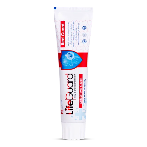 خمیر دندان حساس (Red Guard) برند لایف گارد با حجم 120 گرم